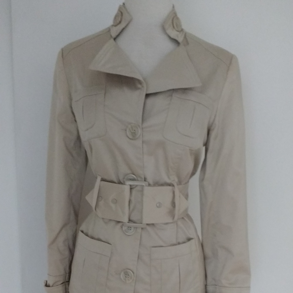 Dalia Khaki Collection Trench Coat